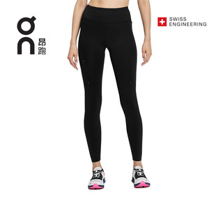 On昂跑 2023春夏新品女款高性能紧身裤Performance Tights Black 黑色 XS