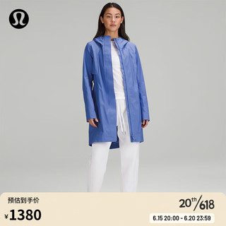 lululemon丨Rain Rebel 女士风衣外套 LW4CAOS 野青树 0