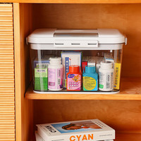 MAIKEJU 麦客居 药箱 家庭装医药箱 家用大容量药盒 儿童药物收纳盒 急救箱大号