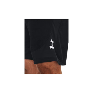 安德玛 UNDERARMOUR）春夏Heatwave Hoops男子篮球运动短裤1378596 黑色001 3XL