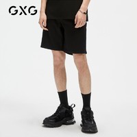 GXG 男装夏季含棉简约休闲商场同款青年牛仔短裤