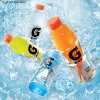 GATORADE 佳得乐 电解质水蓝莓味橙味运动功能饮料  600ml*4瓶