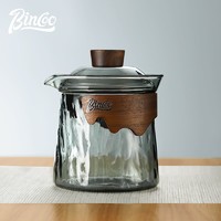 Bincoo 玻璃盖碗三才泡茶杯单个高档防烫手抓壶茶碗带盖大号功夫茶