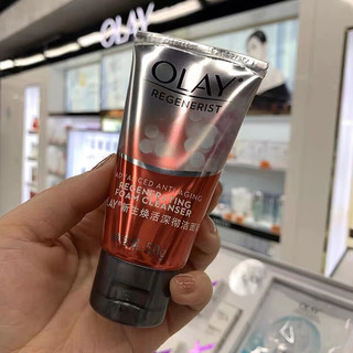 玉兰油（OLAY）olay洁面氨基酸洗面奶女丰富泡沫深层清洁细致毛孔补水保湿护肤品 olay新生焕活洁面50ml*3