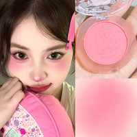 XiXi玩偶崽崽氛围腮红日常显白持久晒红提亮凹陷膨胀立体丰盈学生平价 03#郁金花丛