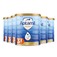 Aptamil 爱他美 金装澳洲版 幼儿奶粉 3段 900g*6罐