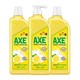  移动端、有券的上：AXE 斧头 牌（AXE）柠檬护肤洗洁精套装1.18kg*3(1泵+2补)柠檬清香 维E呵护不伤手　