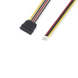 ITX电脑电源线 SATA15P母转小4PIN母 PH2.0mm转SATA母 sata电源线