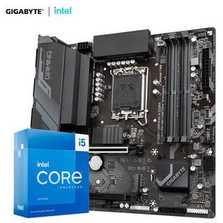 GIGABYTE 技嘉 主板CPU 套装 B760M GAMING X DDR4+i5-13600KF
