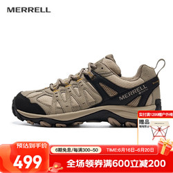 MERRELL 迈乐 户外徒步鞋男女款ACCENTOR GTX/WP经典防水透气防滑耐磨登山鞋 J500409-GTX银（男） 42