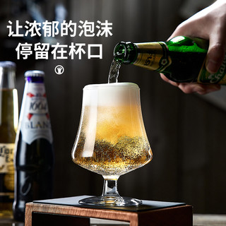青苹果 大号精酿啤酒杯家用套装大容量创意网红扎啤商用水酒吧玻璃英雄杯