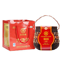 PLUS会员：中茶 广西梧州六堡茶 8218绳箩礼袋装 2020年陈化二级窖藏黑茶 500g