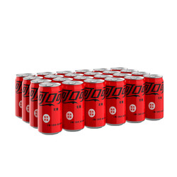 Coca-Cola 可口可乐 零度可乐 无糖零卡 200ml*24罐 mini 年货装