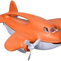 Green Toys 消防飞机玩具，CB - 仿真游，美国制造