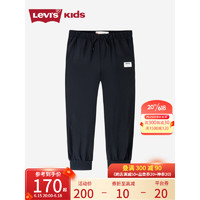 Levi's李维斯童装23夏季新款儿童薄款长裤男童拼接防蚊裤 黑美人 110/50(4)