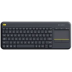 logitech 罗技 K400 Plus 无线触控键盘 黑色 无光