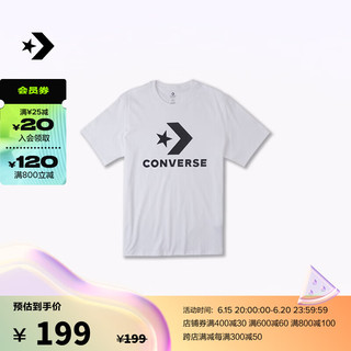 匡威（Converse）CONVERSE匡威官方 春夏男女经典星箭棉质短袖T恤10025458 10025458-A03 2XL