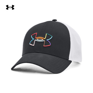 安德玛（UNDERARMOUR）春夏Pride男子训练运动卡车帽1378853 黑色001 均码