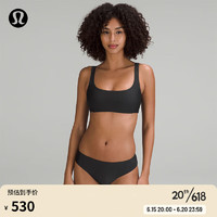 lululemon丨Waterside Pull-On 女士泳装上衣 B/C LW2DKUS 黑色 4