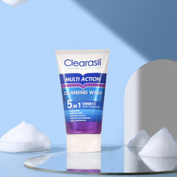 Clearasil 英国Clearasil水杨酸多效五合一洗面奶150ml 祛痘膏25ml/支