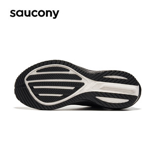 saucony 索康尼 胜利21跑鞋男减震透气跑步鞋训练运动鞋黑42.5