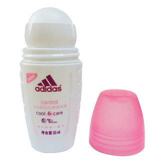 adidas 阿迪达斯 女士走珠止汗露滚珠香体液馥郁留香套装（跃动50ml+静怡50ml）