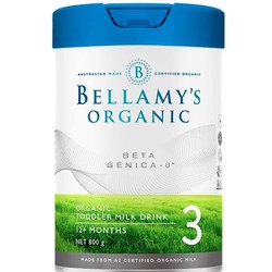 BELLAMY'S 贝拉米 A2系列 白金版 幼儿奶粉 澳版 3段 800g