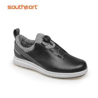 GAOERFU 高尔夫 秀仕宝（Southport） 高尔夫球鞋男防水旋钮 高尔夫男鞋子新款商务休闲golf鞋 SX0288 黑色 40码