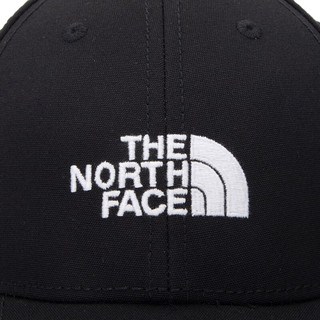北面（The North Face）运动帽男春季户外遮阳鸭舌帽子休闲棒球帽女 KY4 均码