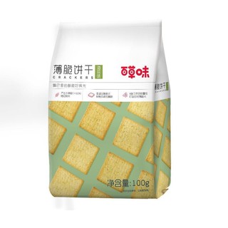 Be&Cheery 百草味 薄脆饼干 海苔味 100g