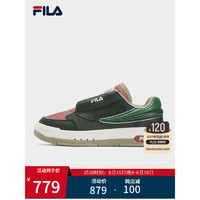 FILA 斐乐官方MIX 520男鞋摩登板鞋2023夏季新款轻便休闲舞蹈板鞋 百里香-TM 42