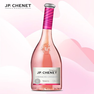 J.P.CHENET 香奈 歌海娜神索桃红葡萄酒 750ml  法国原装进口歪脖子酒