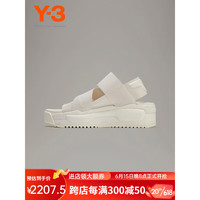 Y-3RIVALRY SANDAL新款凉鞋男女同款厚底运动鞋38FZ6400 白色 UK7