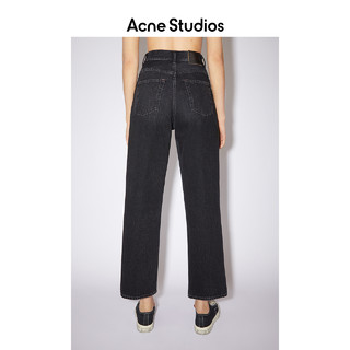 Acne Studios女士1993棉质复古高腰直筒阔腿裤牛仔裤