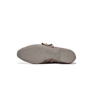 斯凯奇（Skechers）舒适简约女士单鞋158676 摩卡色/MOC 35