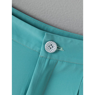 拉夏贝尔（La Chapelle）小西装套装女23新夏季薄款休闲宽松西装外套短裤两件套 米色 XL