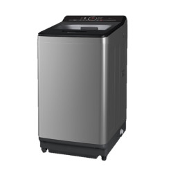 panasonic 松下 不弯腰系列 xqb100-uslka 定频波轮洗衣机 10kg 银色