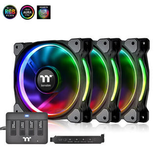 Thermaltake 曜越 Riing Plus H12 LED RGB 机箱风扇 120mm RGB