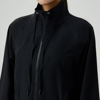 哥弟真的好2023夏季新款UPF40+防紫外线宽松薄款防晒衫外套上衣女A400860 黑 L(4码)