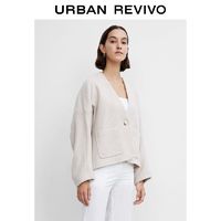 百亿补贴、限尺码：URBAN REVIVO 女士休闲厚款外套 WU38R1EN2001