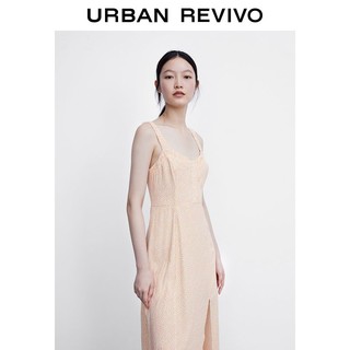 URBAN REVIVO 女装复古风连衣裙 WL19S7AS2000