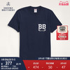 Brooks Brothers/布克兄弟男士夏新纯棉圆领印花短袖休闲T恤