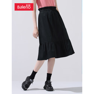 班尼路（Baleno）2023夏季潮流荷叶裙边半身裙女装显瘦裙子 00A L