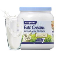 Maxigenes 美可卓 澳洲进口 全脂高钙奶粉 1千克/罐