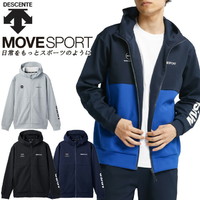 DESCENTE 迪桑特 Move Sports SFTECH全拉链连帽衫汗DMMVJF20