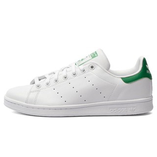 adidas ORIGINALS STAN SMITH系列 中性休闲运动鞋 M20324 白色/绿尾 43