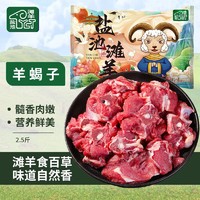 盐池滩羊 羊蝎子2.5斤 宁夏滩羊肉生鲜 原切羊蝎骨脊骨 火锅烧烤食材