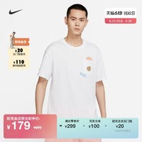 NIKE 耐克 官方男子口袋T恤宽松纯棉休闲针织棉柔软舒适DR7967