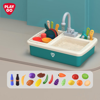 PLAYGO 贝乐高 水果版过家家玩具厨房玩具儿童洗碗机玩具电动生日礼物 3801