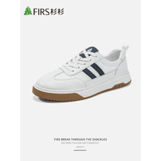 杉杉(firs) 鞋子男百搭小白鞋男网面板鞋透气运动鞋男士休闲鞋子 白蓝